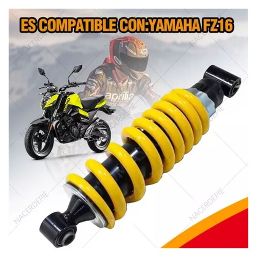 Amortiguador Trasero Mono Para Yamaha Fz16 Calidad Original amarillo