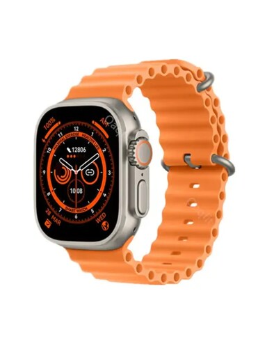 Reloj Inteligente WATCH 8 ULTRA Naranja By NS Tech
