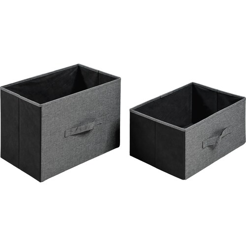 Mueble Cajonera Buro Organizador 5 Cajones Tela Moderno Gris