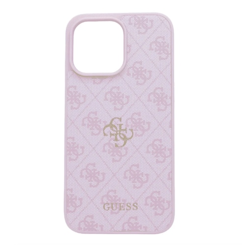 CASE IPHONE 14 PRO GUESS ROSA ESTUCHE PROTECTOR FUNDA EMBLEMATICA