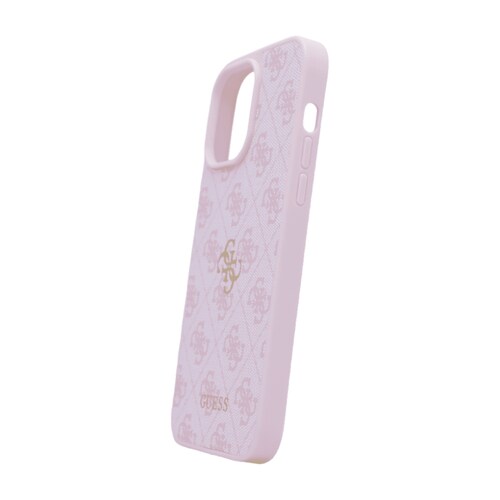 CASE IPHONE 14 PRO MAX GUESS ROSA ESTUCHE PROTECTOR FUNDA EMBLEMATICA