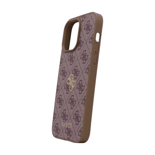 CASE IPHONE 13 PRO MAX GUESS CAFÉ ESTUCHE PROTECTOR FUNDA EMBLEMATICA