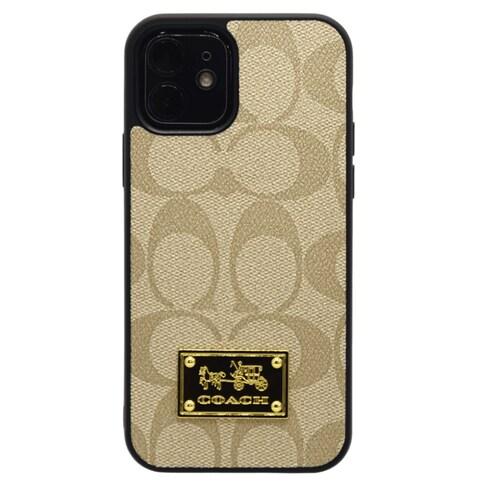 CASE COACH IPHONE 13 PRO BEIGE ESTUCHE PROTECTOR FUNDA EMBLEMATICA
