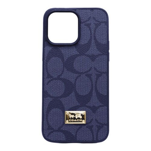 CASE COACH IPHONE 13 PRO AZUL REY ESTUCHE PROTECTOR FUNDA EMBLEMATICA