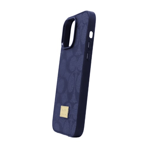 CASE COACH IPHONE 13 PRO AZUL REY ESTUCHE PROTECTOR FUNDA EMBLEMATICA