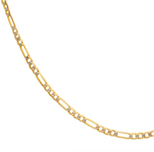 Cadena Diamantada 14 K Oro Fino Joyería.