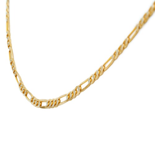 Cadena Diamantada 14 K Oro Fino Joyería.