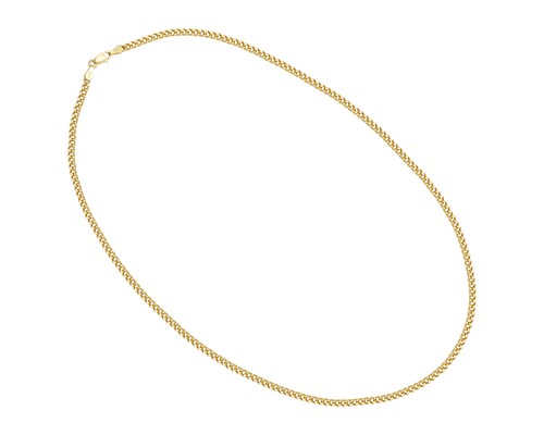 Cadena Oro 10K Horoz Barbada 2.9mm 55cm Si111.