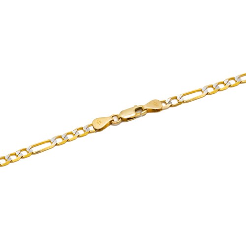 Cadena Cartier 3X1 diamantada Oro 14 Kilates. Oro Fino Joyería..