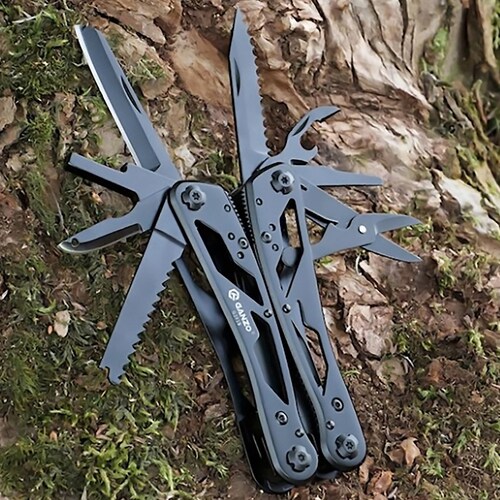 Ganzo Multiherramienta Color Negro 13 Funciones G202-b