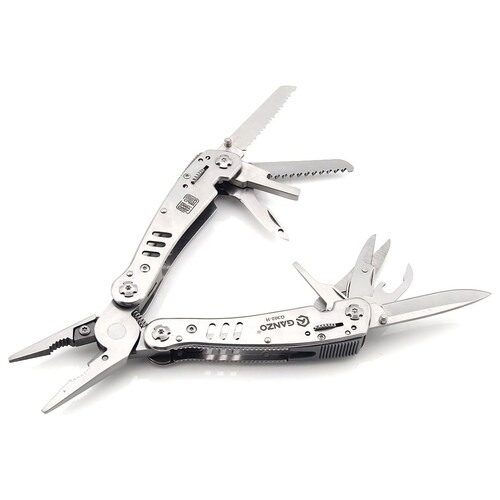Ganzo Multiherramienta Color Plata 14 Funciones G302-h