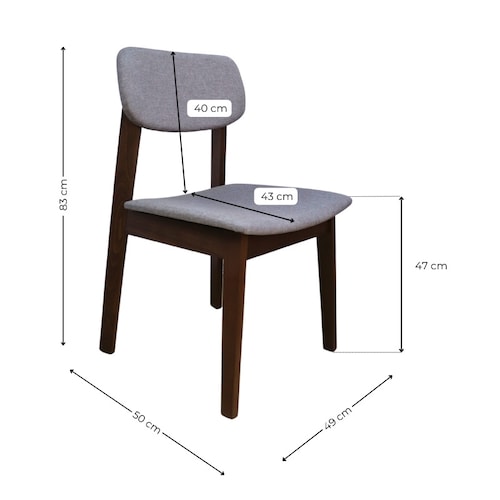Set de 4 Sillas de Madera para Comedor Moderno .