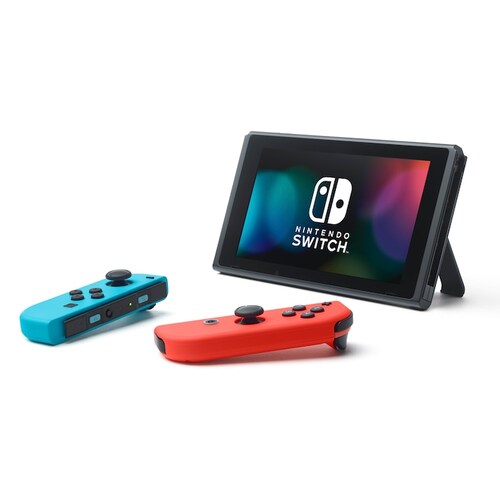 Consola Nintendo Switch Oled Neón 64gb 4gb Ram Portátil Color Neon Rojo & Neon Azul