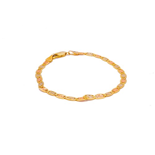 Pulso Florentino Oro 14 Kilates. Oro Fino Joyería.