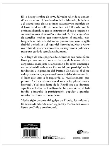 Allende. Biografía Política, Semblanza Humana.