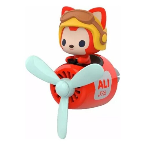 Ambientadores Para Coche De Dibujos Animados De Piloto rojo