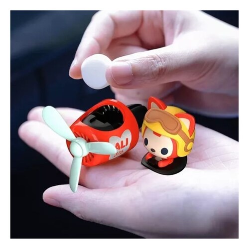 Ambientadores Para Coche De Dibujos Animados De Piloto rojo