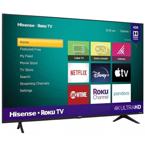 Pantalla Hisense R6 50Pulg UHD 4K Smart TV Roku 50R6E3