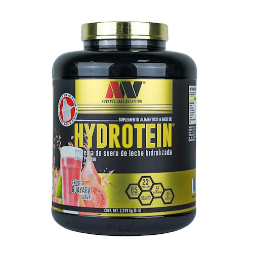 Advance Nutrition, Hydrotein, Sabor Guayaba Proteína de suero de leche hidrolizada.