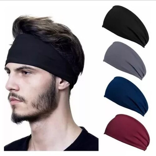 4pzs Banditas Deportivas Cabeza Diadema Absorbe El Sudor