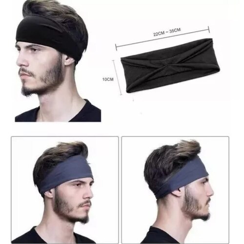 4pzs Banditas Deportivas Cabeza Diadema Absorbe El Sudor