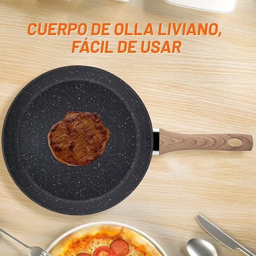 Sartén Antiadherente Cocina Menaje 20cm Aluminio De Sartenes