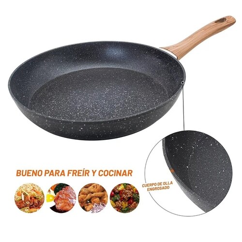 Sartén Antiadherente Cocina Menaje 20cm Aluminio De Sartenes