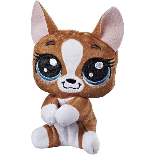 Littlest Pet Shop Mini Peluche Roxie Mcterrier con Clip 11 Cm