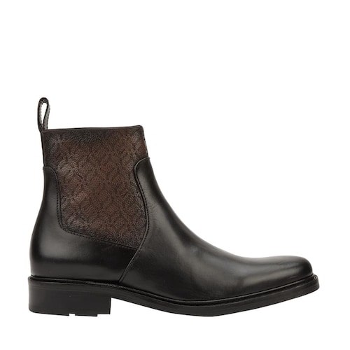 Botines casuales marca Franco Cuadra color negros, para hombre, mod. 1091175