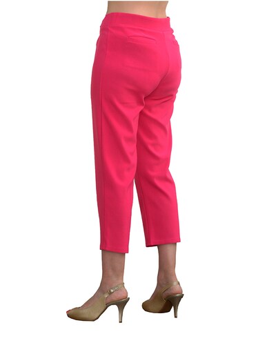 Pantalón Capri pesquero negro ILYS para mujer.