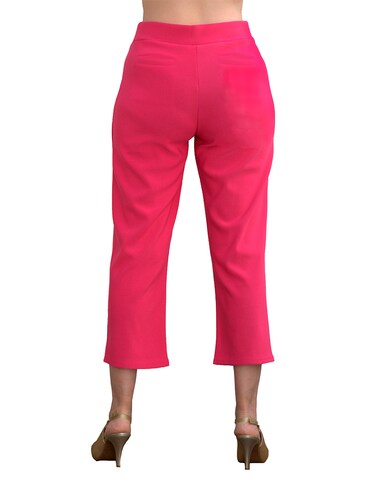 Pantalón Capri pesquero negro ILYS para mujer.