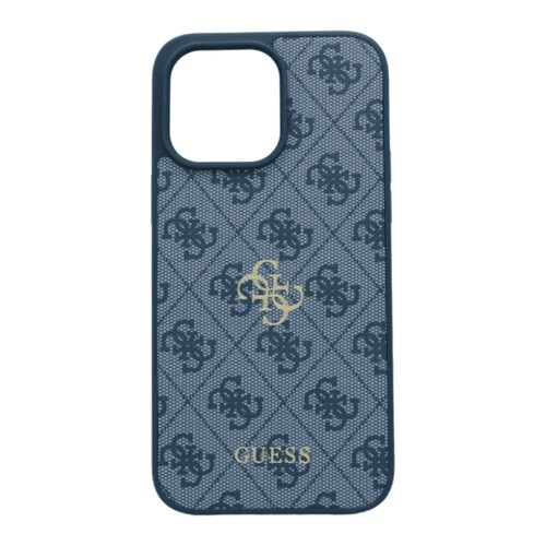 CASE GUESS IPHONE 13 AZUL ESTUCHE PROTECTOR FUNDA EMBLEMATICA