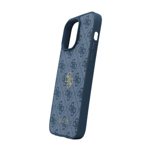 CASE GUESS IPHONE 13 AZUL ESTUCHE PROTECTOR FUNDA EMBLEMATICA
