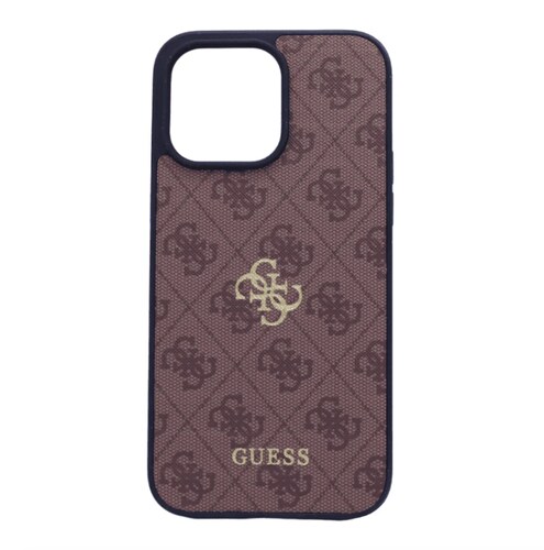 CASE GUESS IPHONE XR MARRON ESTUCHE PROTECTOR FUNDA EMBLEMATICA