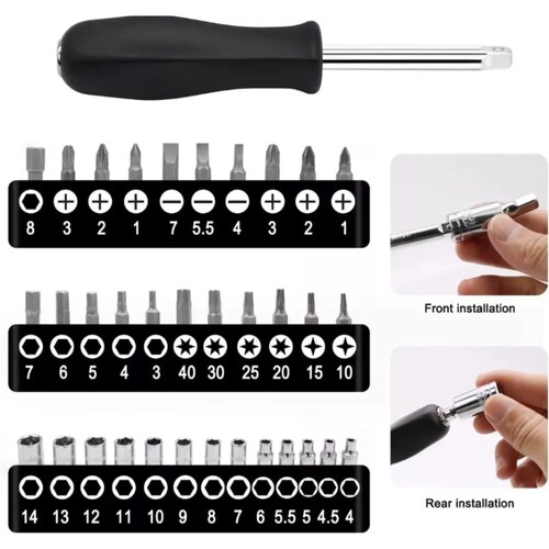 Herramienta Dados De Llave De Trinquete De En Caja Negro.