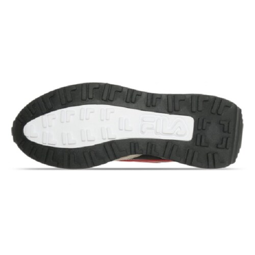 Tenis Fila Valado 2 Gris/negro/rojo Running Hombre.