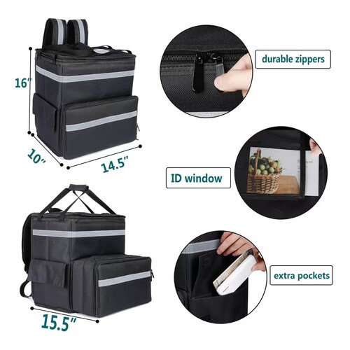 Mochila Térmica Multifuncional Delivery Backpack Repartidor