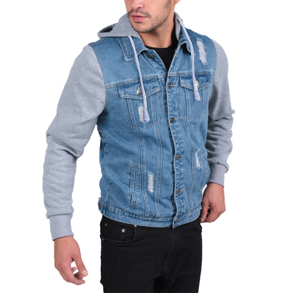 Sudaderas de cheap mezclilla para hombre