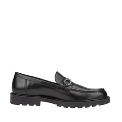 Mocasines casuales de antifaz marca Michel Domit, color negro, mod. 1091369