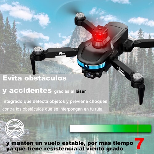 Drone Vak F3pro 5g Gps Laser 2 Camaras 4k App Wifi.