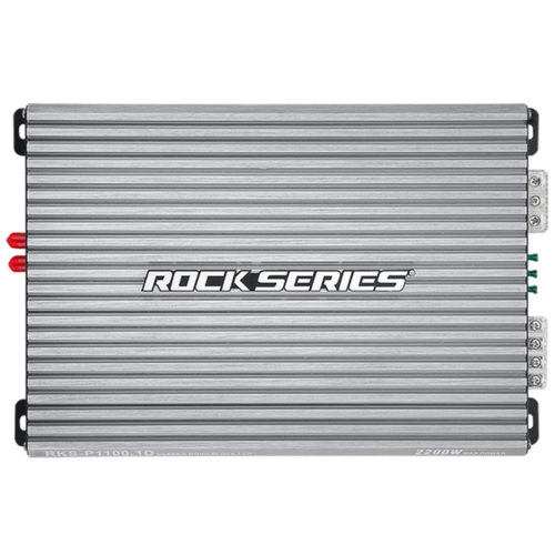 Amplificador Rock Series RKS-P1100.1D,  1CH 1100W a2200W MAX Clase D.