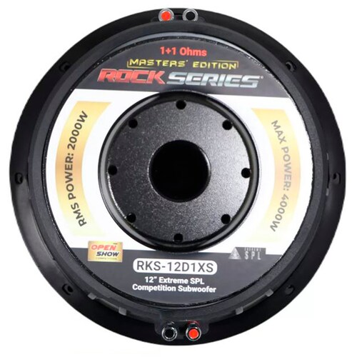 Subwoofer 12" DVC Rock Series RKS-12D1XS 1 Ohm 1500W RMS.