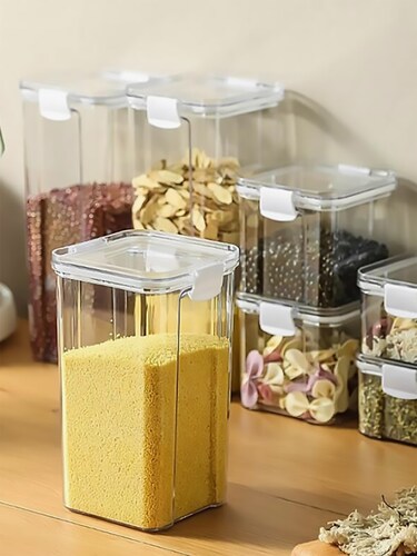 Contenedores de Alimentos con Tapa Hermética, 10 Piezas.