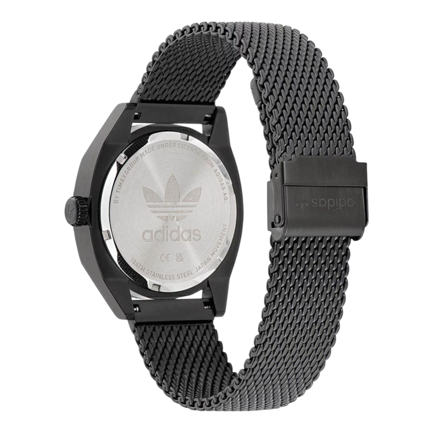 SET DE RELOJES ADIDAS PARA SAN VALENTIN COLOR NEGRO Y PLATEADO AOFH225102I AOFH225022I