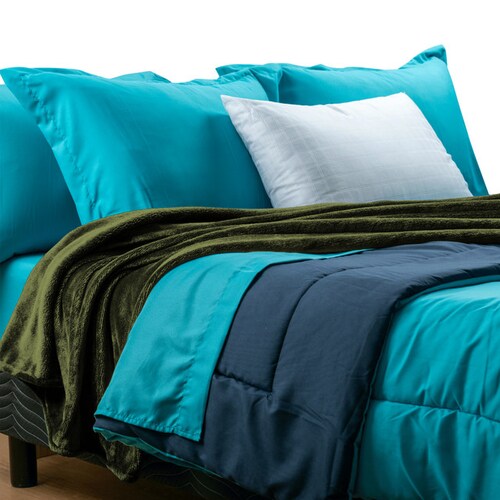 Edredón Spring Air + Almohada + Sabana + Frazada |  Queen size