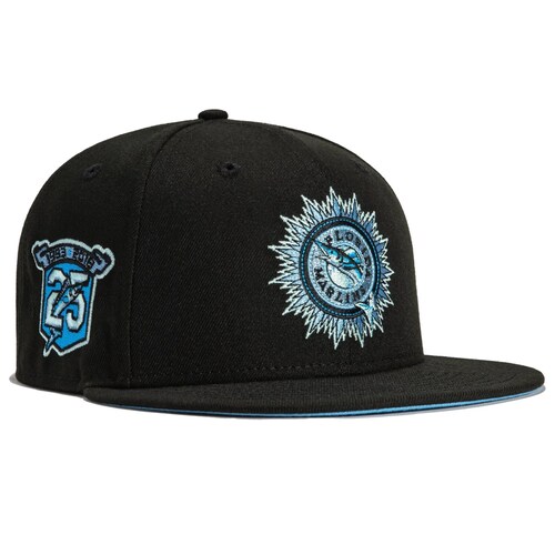  Gorra New Era 59Fifty Miami Marlins 25th Anniversary 70723321 negro