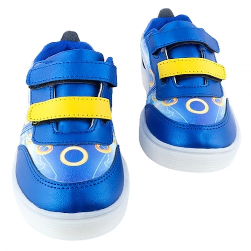 Tenis Niños Sonic Luces Leds Deportivos Videojuego 780-ras.
