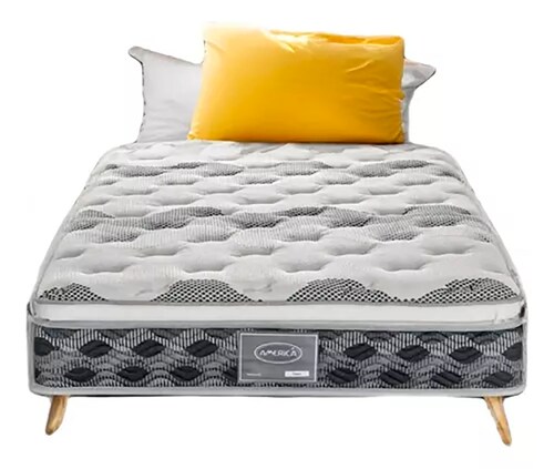 Colchón América Deker King Size Con Almpohada De Regalo