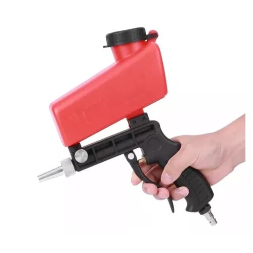 Pistola De Chorro De Arena Neumática De Mano Pequeña