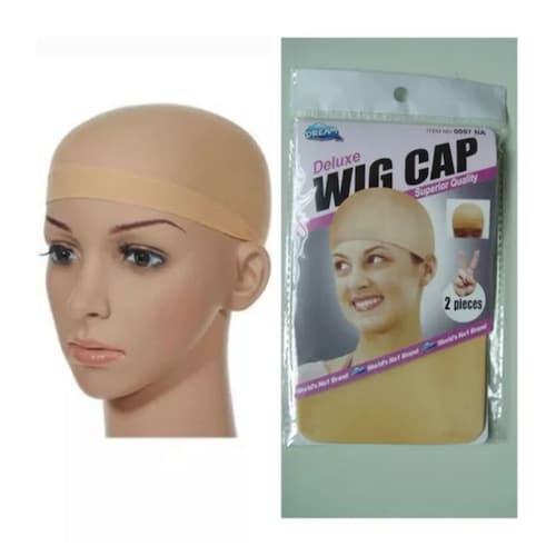 Malla Red Gorro Cofia Cabello Peluca Color Carne 12*2 Piezas BEIGE